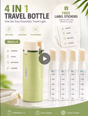 The 4-in-1 Toiletry Dispenser