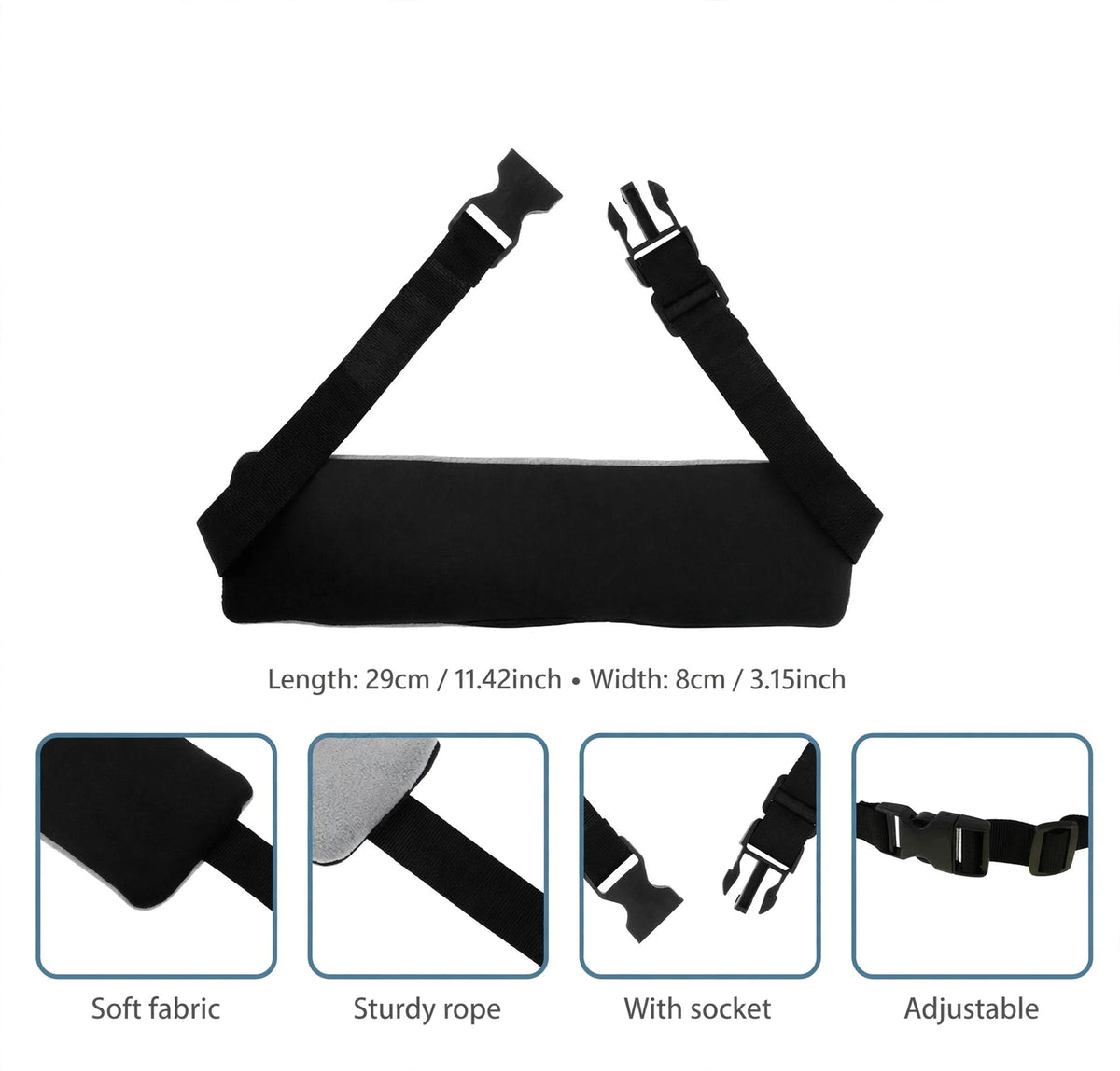 The Adjustable Travel Pillow